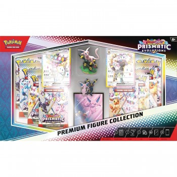 Pokemon Scarlet & Violet: Prismatic Evolutions Premium Figure Collection rinkinys (Umbreon ex ir Espeon ex)